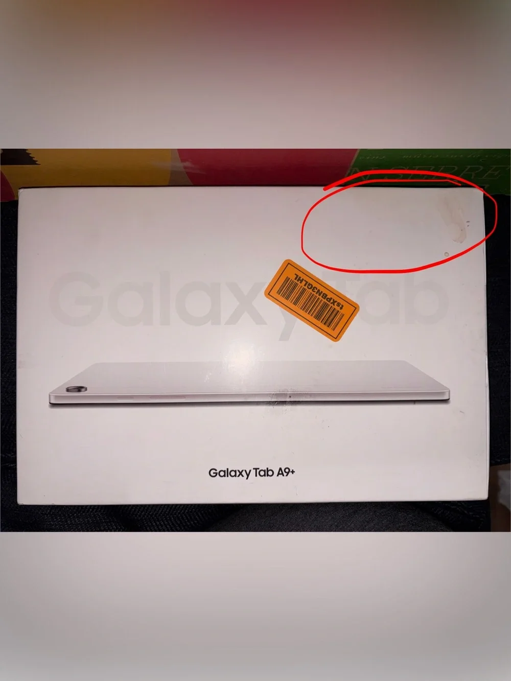 Samsung Galaxy Tab A9+ White Tablet Box 11”